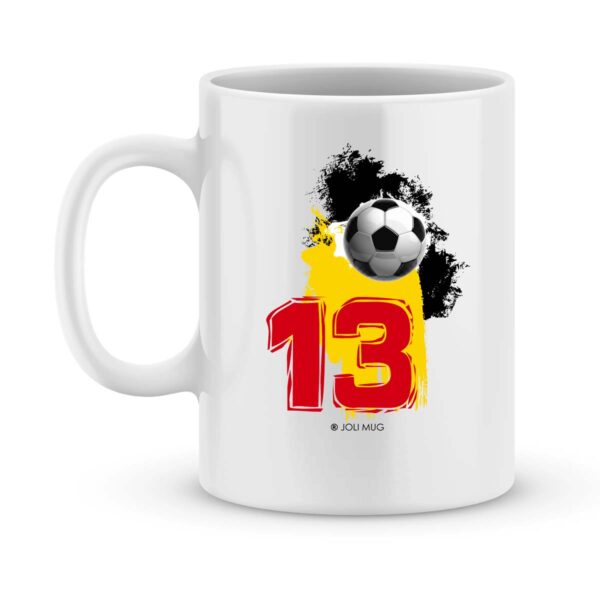 Mug personnalisé avec un prénom foot Lens