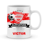 Mug personnalisé avec un prénom foot Nîmes