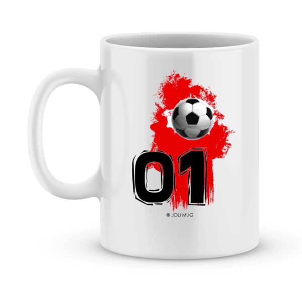 Mug personnalisé avec un prénom foot Nîmes