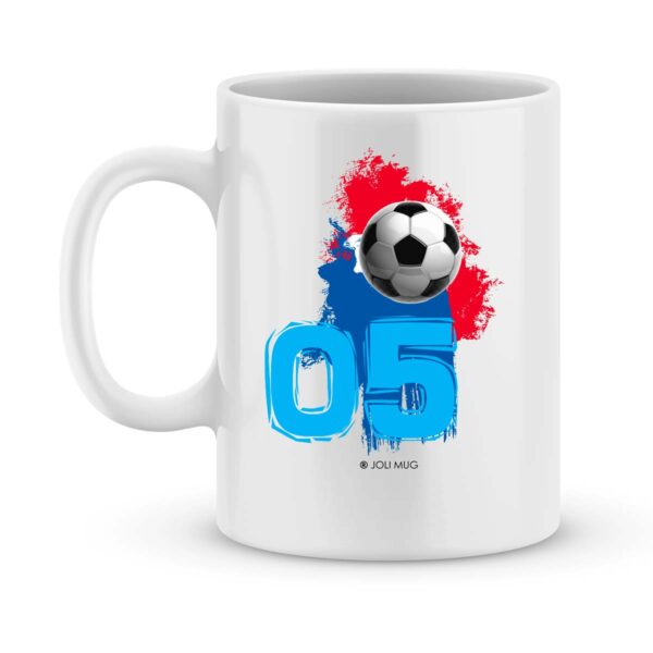 Mug personnalisé avec un prénom foot Strasbourg