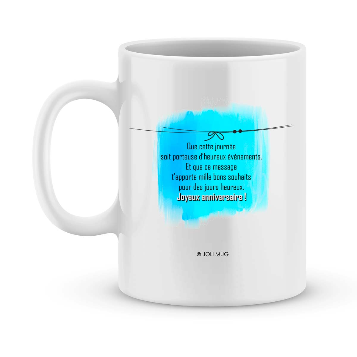 Mug personnalisé avec année et prénom