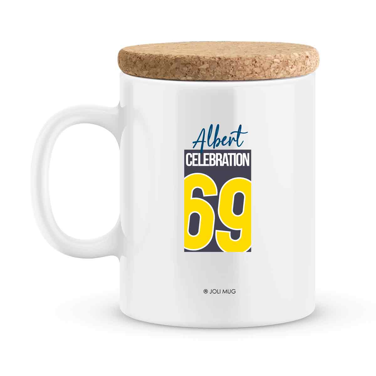 Mug personnalisé joyeux anniversaire et au top