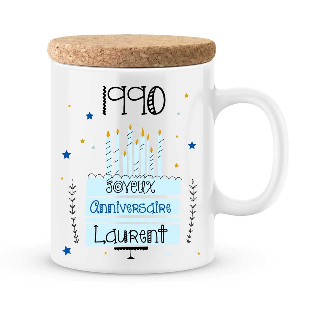 Mug uni - Anniversaire 31 Ans - Original 1995 - Pur produit Espagnol
