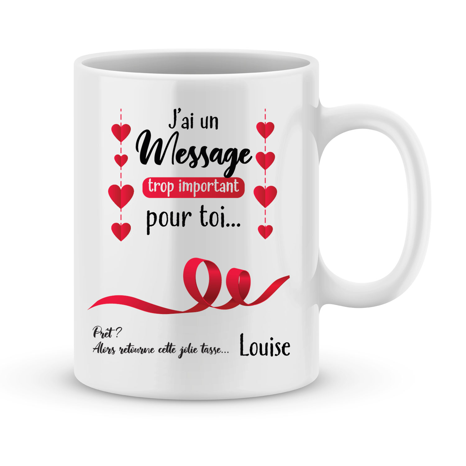 Tasse personnalisée, Mug personnalisé photo et texte