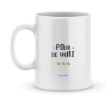 Cadeau humour. Mug personnalisé il a un grain avec prénom