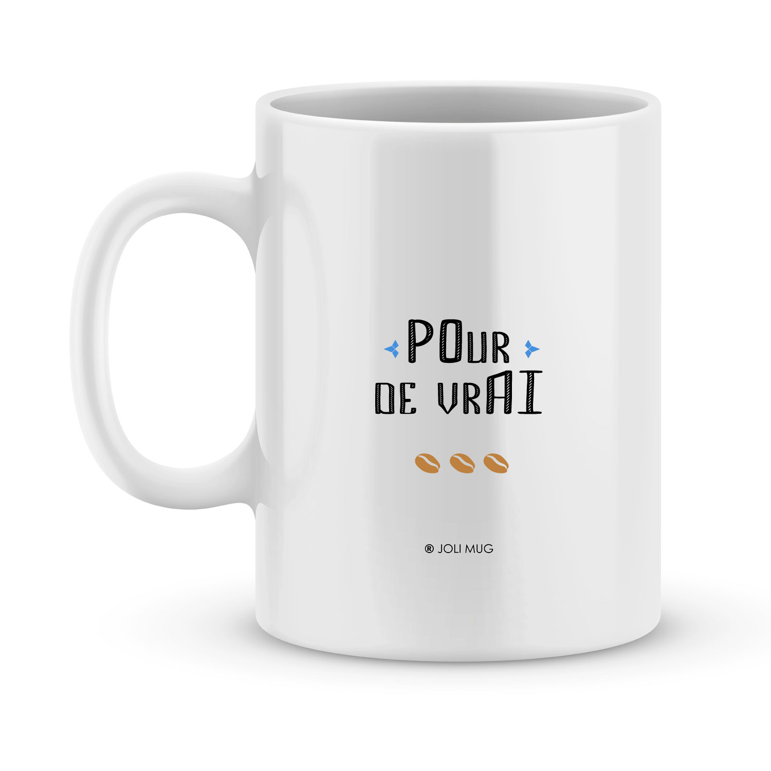 Mug personnalisé Poules marrantes avec prénom ou petit texte