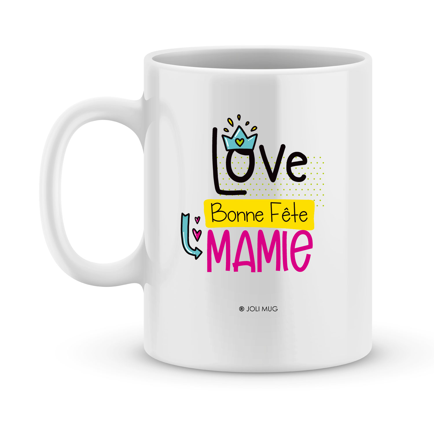 Mug personnalisé mamie - Cadeau original - Tendance Cadeau