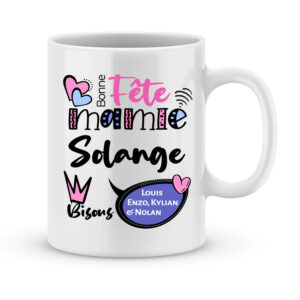 Cadeau fête des mamies - Mug personnalisé you are the best mamie