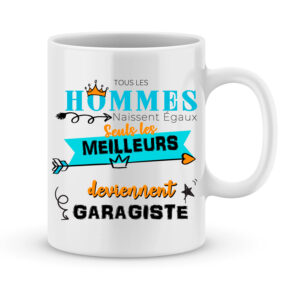 Cadeau personnalisé - mug avec le métier et le prénom de votre choix