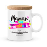 Cadeau maman | Mug personnalisé maman elle est formidable