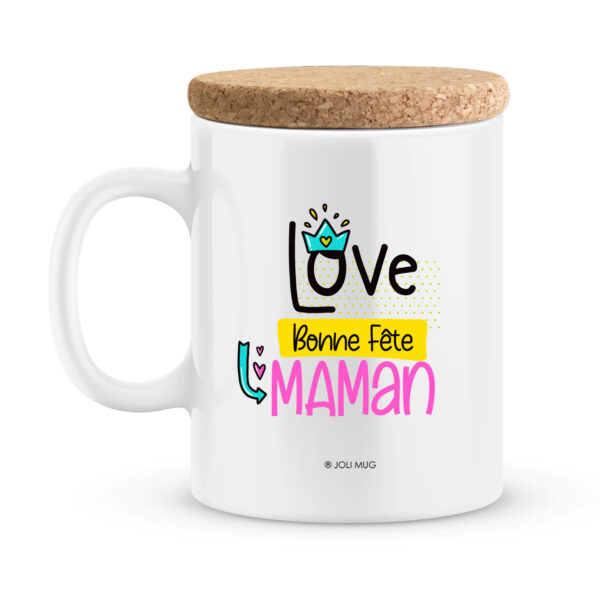 Tasse-Mug Maman - Coeur Elle Sait Tout Faire - Idée Cadeau Maman Original  Anniversaire Fête de Mères Noël