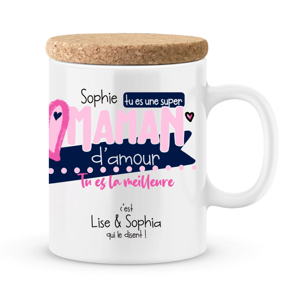 Idée Cadeau Maman : Mug Meilleure Maman Du Monde - Anniversaire, Fête – CUISINE AU TOP