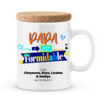 Cadeau papa | Mug personnalisé papa il est formidable