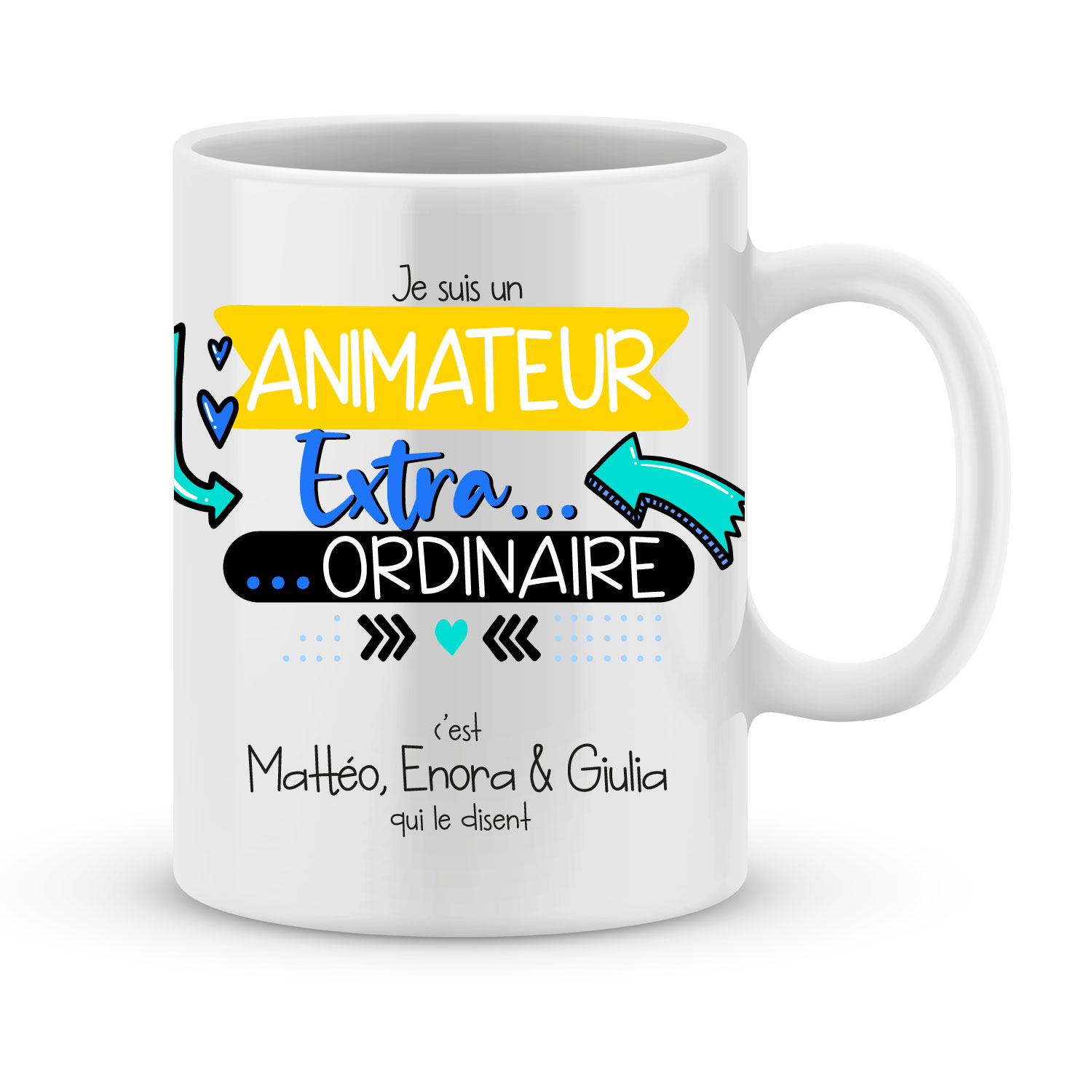 Cadeau pas cher. Mug je suis un animateur extraordinaire