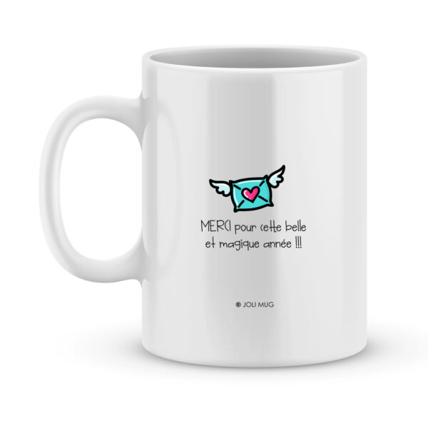 Cadeau pour atsem. Mug mon atsem elle est parfaite avec prénoms