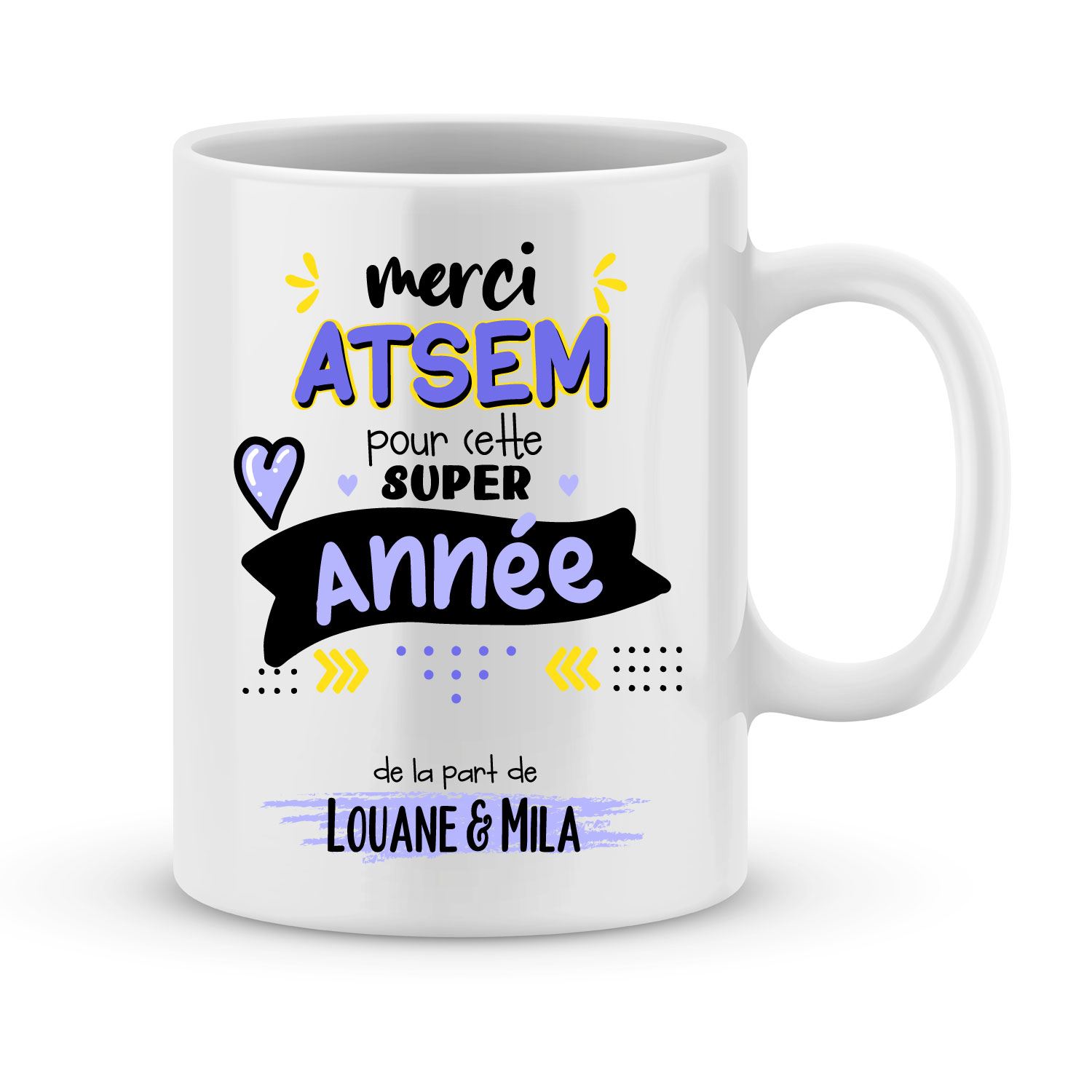 Mug - Une Future Tata trop Géniale - 6 Coloris - Cadeau Original – Cadeaux -Positifs.com