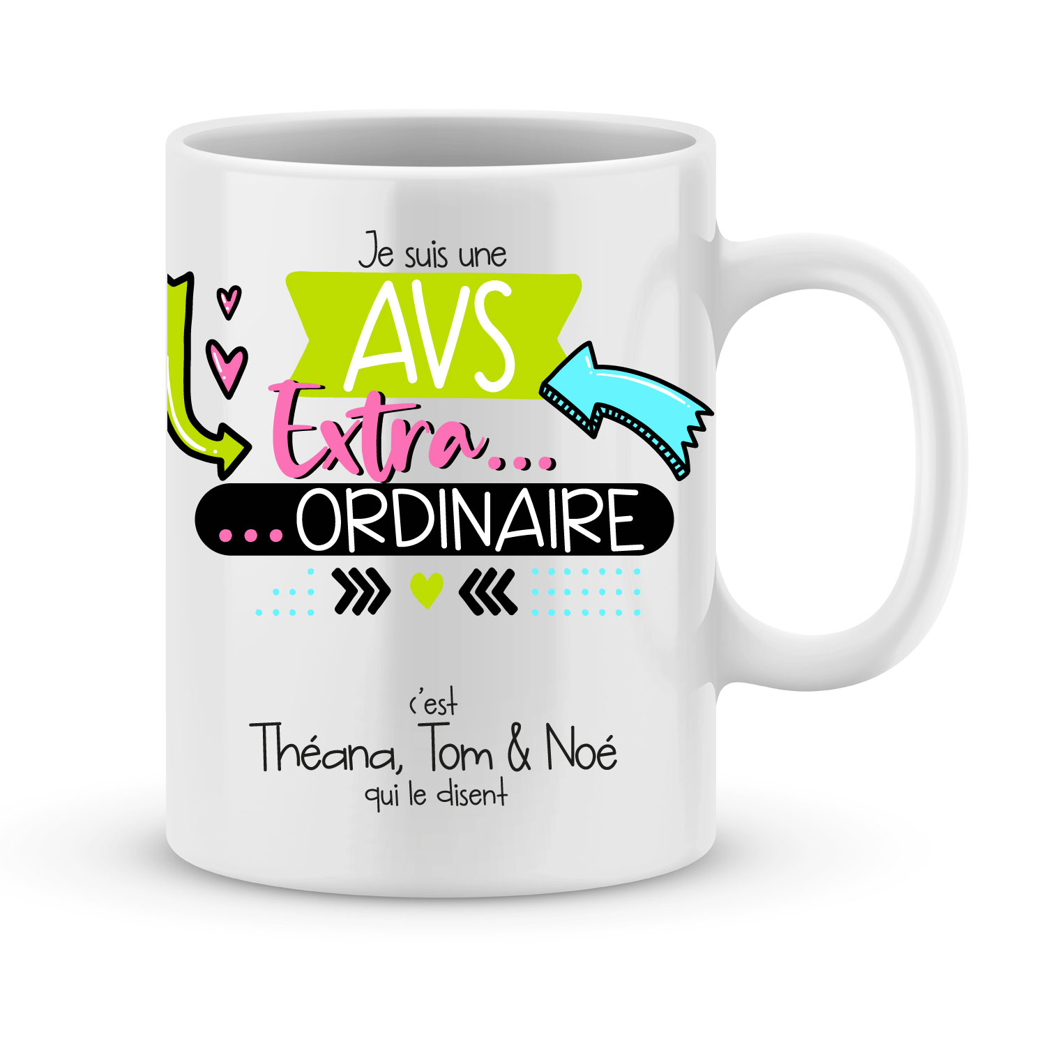 Cadeau marraine  Idée cadeau mug prénom marraine géniale