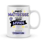 Cadeau pour maîtresse. Merci maîtresse pour cette super année