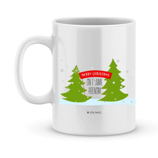 Cadeau de Noël beau-frère Mug à personnaliser Élu -  France