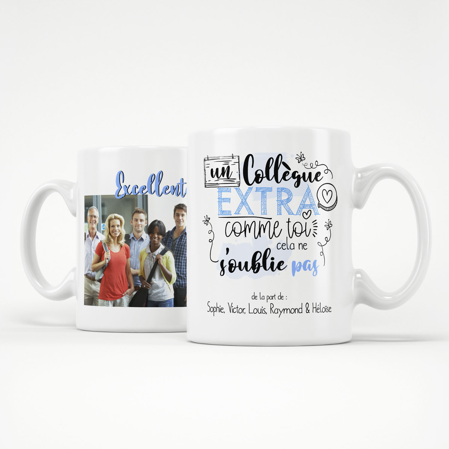 Cadeau unique départ en retraite - Mug un collègue extra comme toi