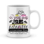 Cadeau original départ retraite - Mug j'suis retraité modèle pour femme