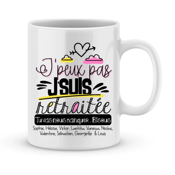 Ensemble Mug et Chaussettes Retraite - Cadeau Retraite Femme Original