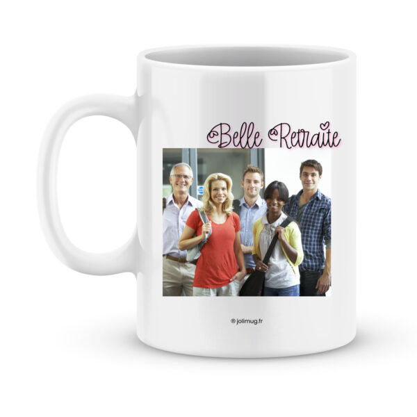 CCadeau original départ retraite - Mug j'suis retraité modèle pour femme