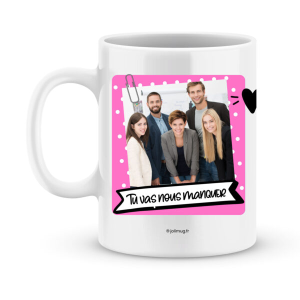 Cadeau personnalisé retraite - Mug bonne retraite modèle femme