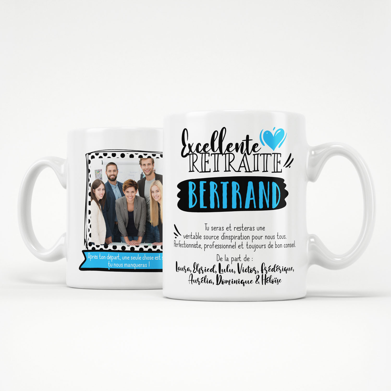 Une idée cadeau retraite - Mug excellente retraite modèle homme