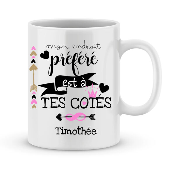 Tasse personnalisée - Collègue Préféré-e