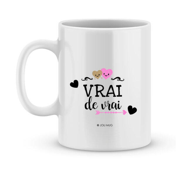 Idée cadeau saint valentin - Mug mon endroit préféré est à tes côtés