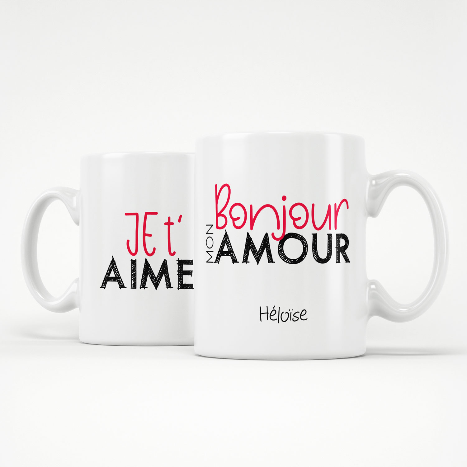 Mug pour le thé, idée cadeau saint valentin