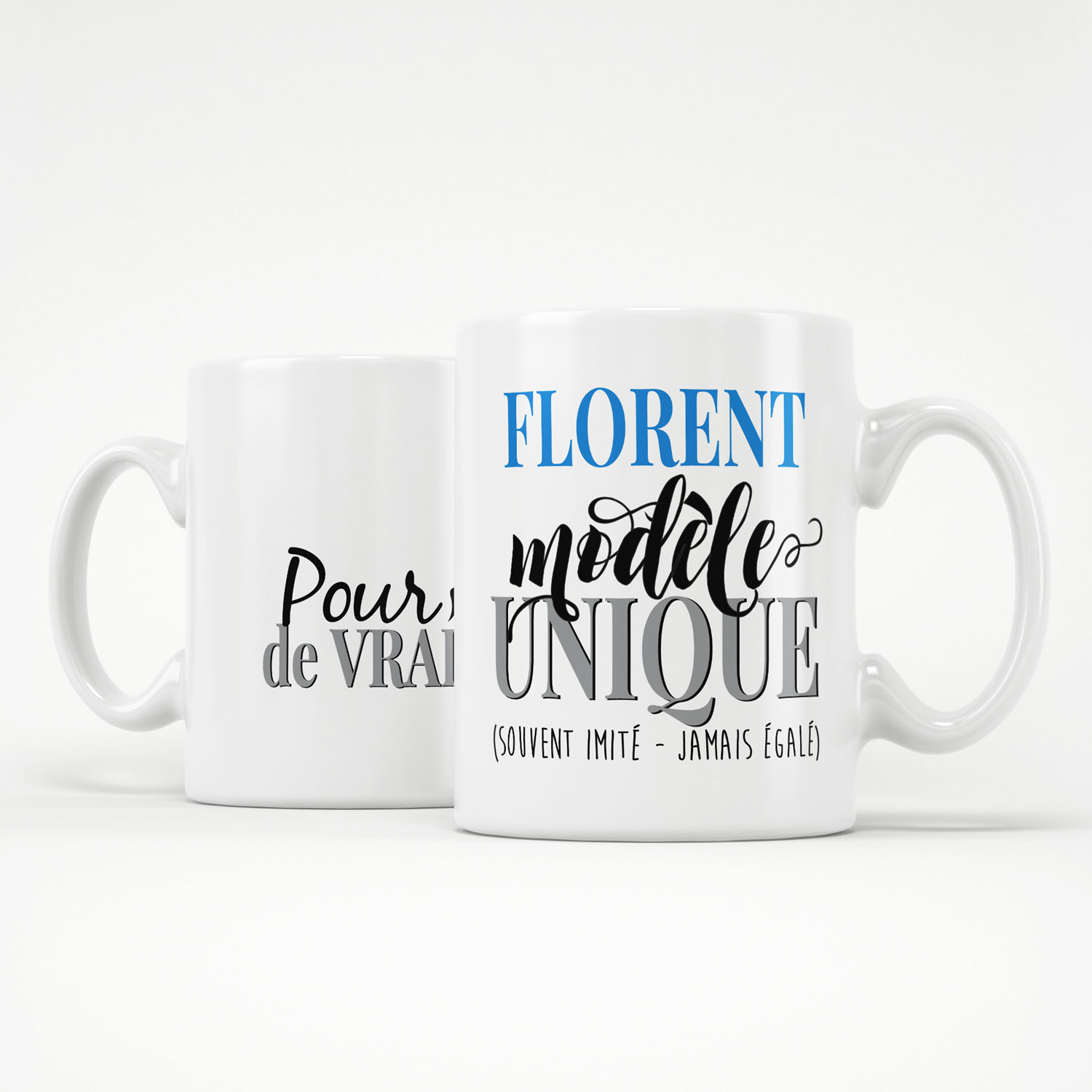 Mug Personnalisable Prénom Collègue au Top Humour Tasse Message