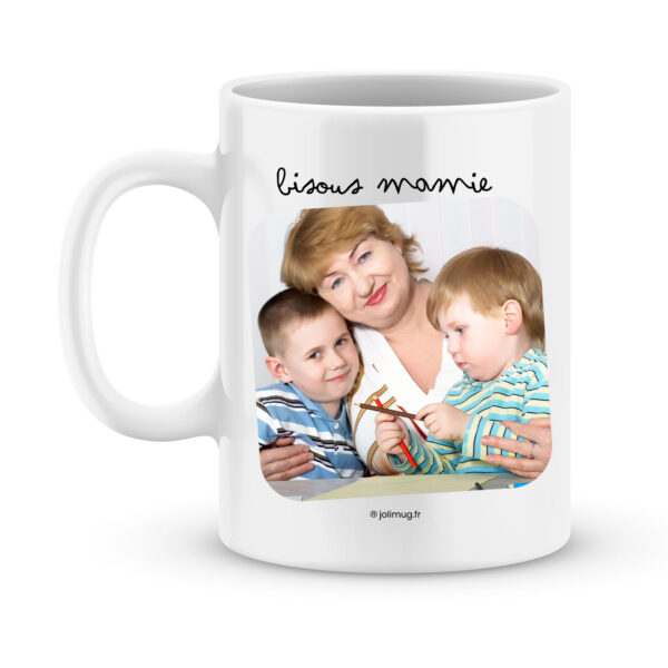 Cadeau pour mamie - Mug personnalisé pour mamie chérie avec prénoms