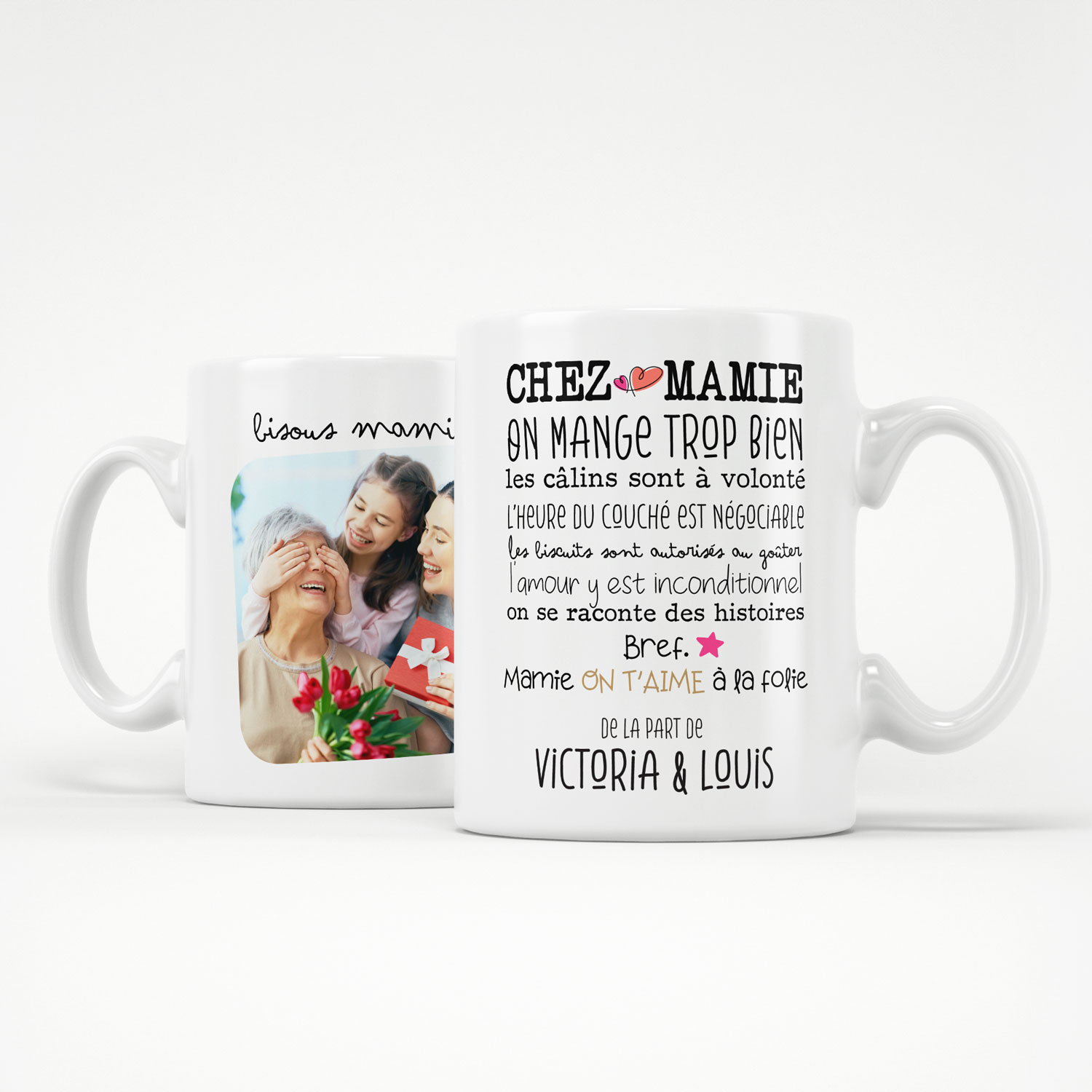 Tasse personnalisée de 15 oz, tasse magique, choisissez votre