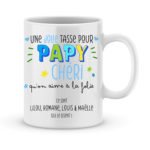 Cadeau papy - Mug personnalisé une jolie tasse pour papy