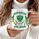 Mug AS Saint Etienne Foot Ligue 1 à personnaliser avec prénom et numéro