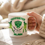 Mug AS Saint Etienne Foot Ligue 1 à personnaliser avec prénom et numéro