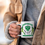 Mug AS Saint Etienne Foot Ligue 1 à personnaliser avec prénom et numéro