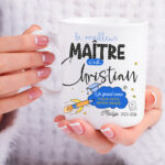 Idée cadeau pour maître. Mug personnalisé le meilleur maître