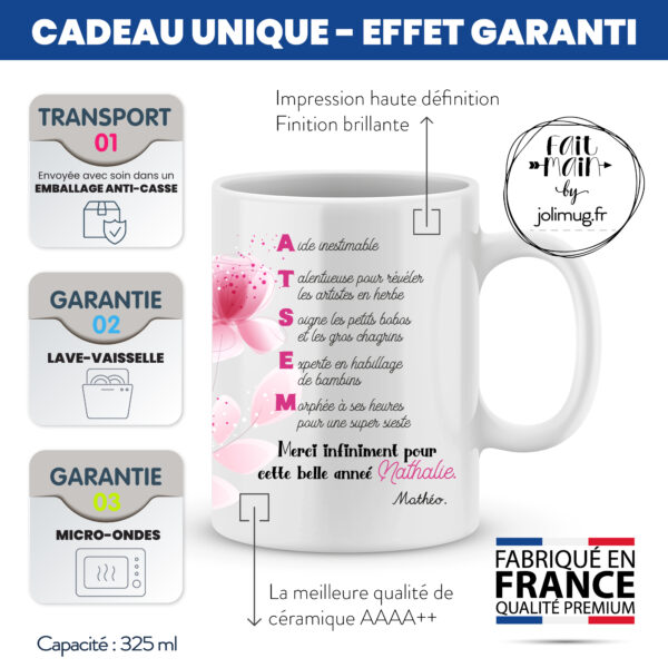 Cadeau atsem. Merci pour cette belle année